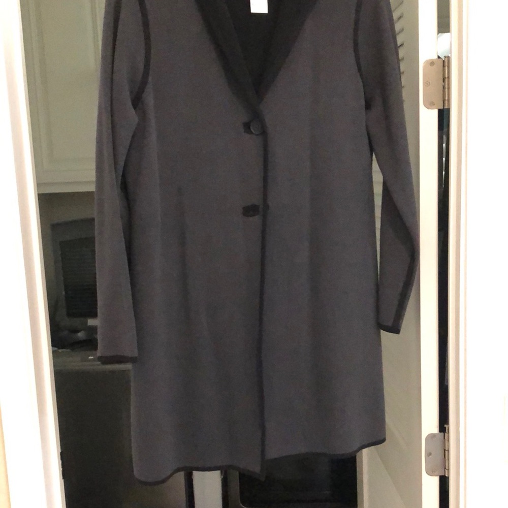Chico’s sweater jacket with Hood